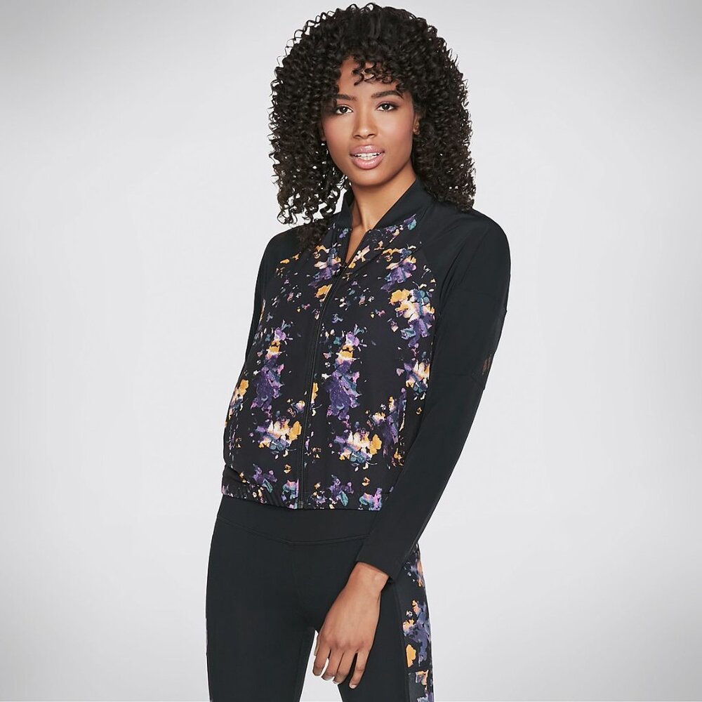 SKECHERS 4-WAY STRETCH BOMBER JACKET XS